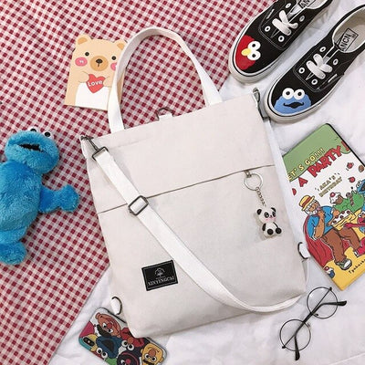 panda handbag leather
