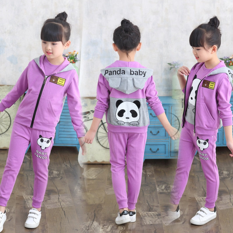 Girl Autumn  Panda Clothing <br/>Panda Kid
