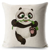 panda pillow bamboo