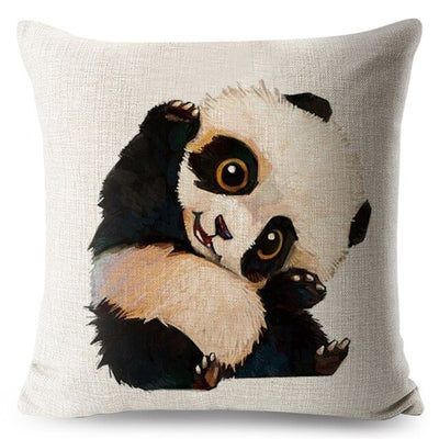 panda pillow bamboo