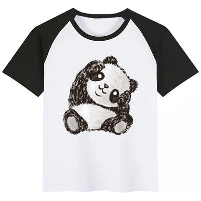 Panda Top T shirt