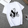 Panda Hearts T Shirt