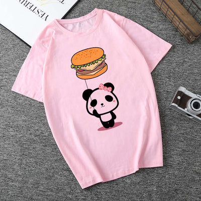 Panda Hearts T Shirt