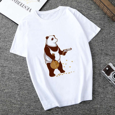 Panda Hearts T Shirt