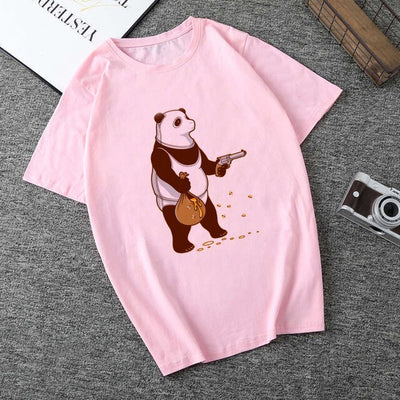 Panda Hearts T Shirt