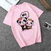 Panda Hearts T Shirt