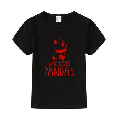 Panda Print T-shirt