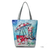 Flowers Panda Handbag