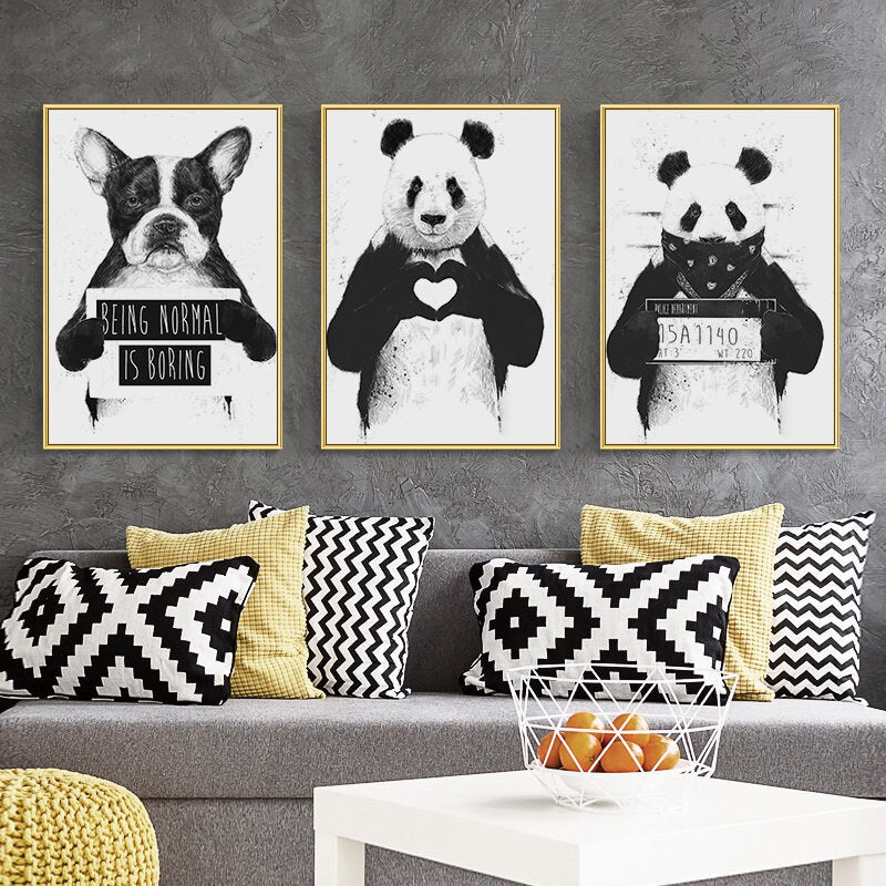 Cute Panda Poster