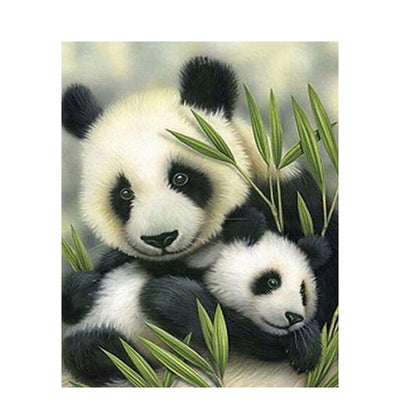 panda painting images
