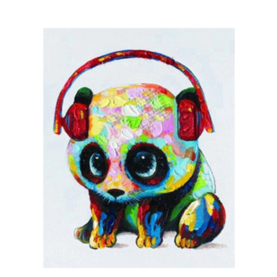 panda painting images