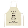 Cute Panda kitchen apron For Women