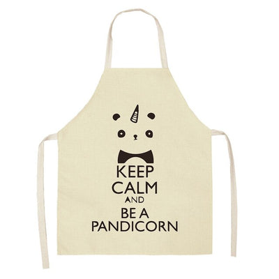 Cute Panda kitchen apron For Women