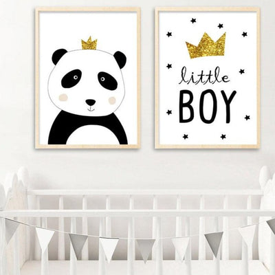 cool panda poster