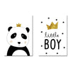 cool panda poster