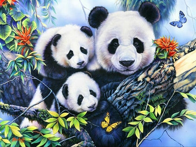 panda diamond painting kit<br>Panda Painting
