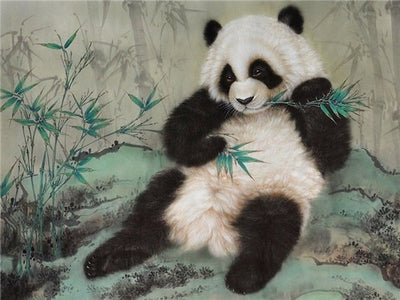 panda diamond painting kit<br>Panda Painting