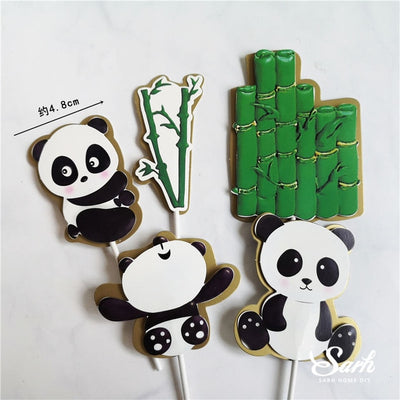 Happy Birthday Panda Decoration