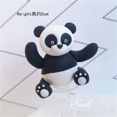 Happy Birthday Panda Decoration