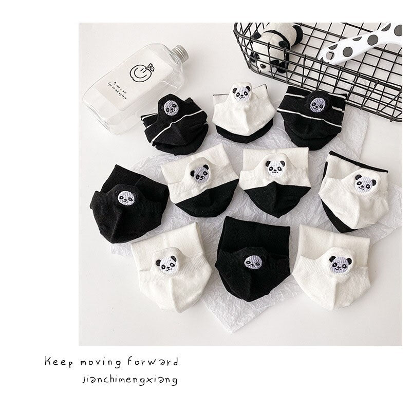 Cute Panda Funny Socks