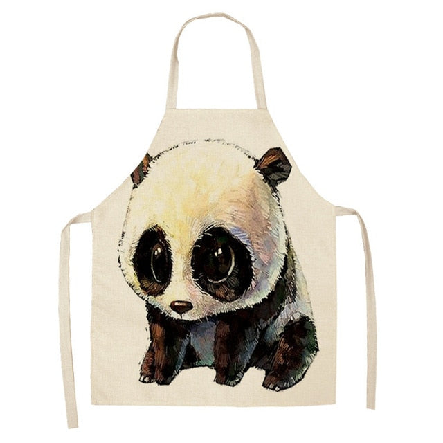 panda cooking apron