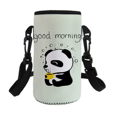 Cute Panda Soft  Water Bottle