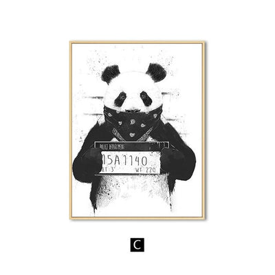Panda  Art Poster