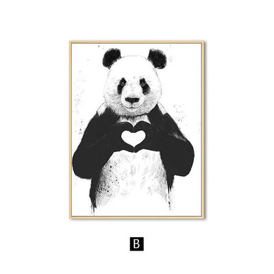 Panda  Art Poster