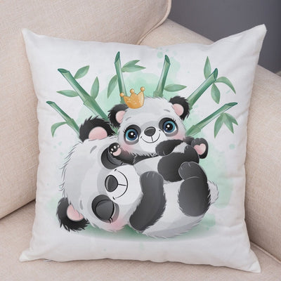 panda pillow case
