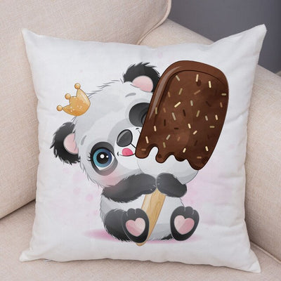 panda pillow case