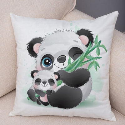 panda pillow case