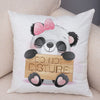 panda pillow case