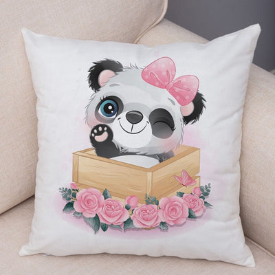 panda pillow case