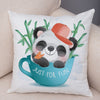 panda pillow case