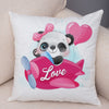 panda pillow case