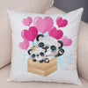 panda pillow case