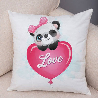 panda pillow case