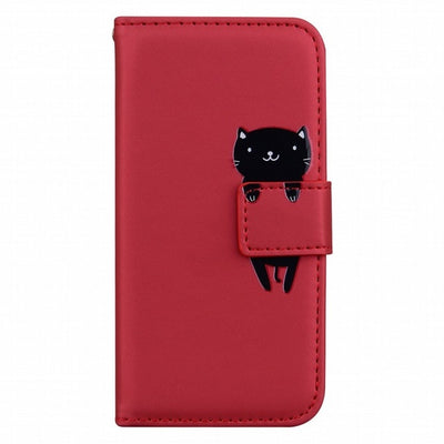 Leather Panda Phone Wallet Case