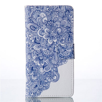 Leather Panda Phone Wallet Case