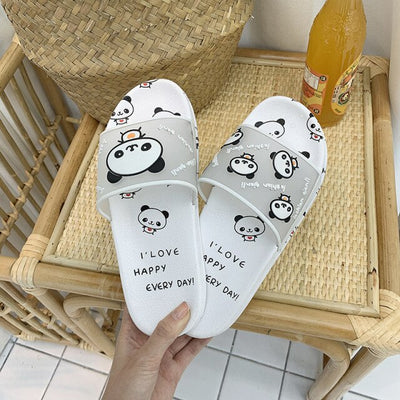 Women's fashion shoes<br>Panda Slippers