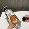 Plastic Bottle Panda Cartoon