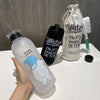 Plastic Bottle Panda Cartoon