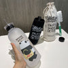 Plastic Bottle Panda Cartoon