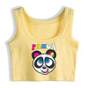 Humor Panda  Crop Top