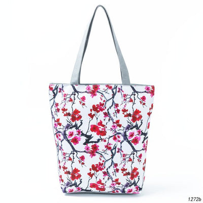 Flowers Panda Handbag