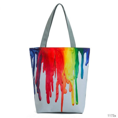 Flowers Panda Handbag