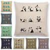 panda mini pillow