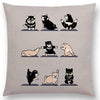 panda mini pillow