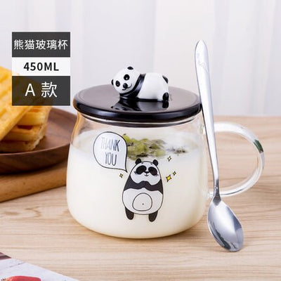 Panda Mug  with Spoon
