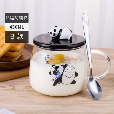 Panda Mug  with Spoon